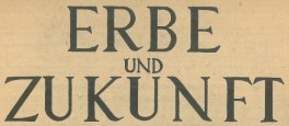 Beispielhafter Titelschriftzug der Zeitschrift